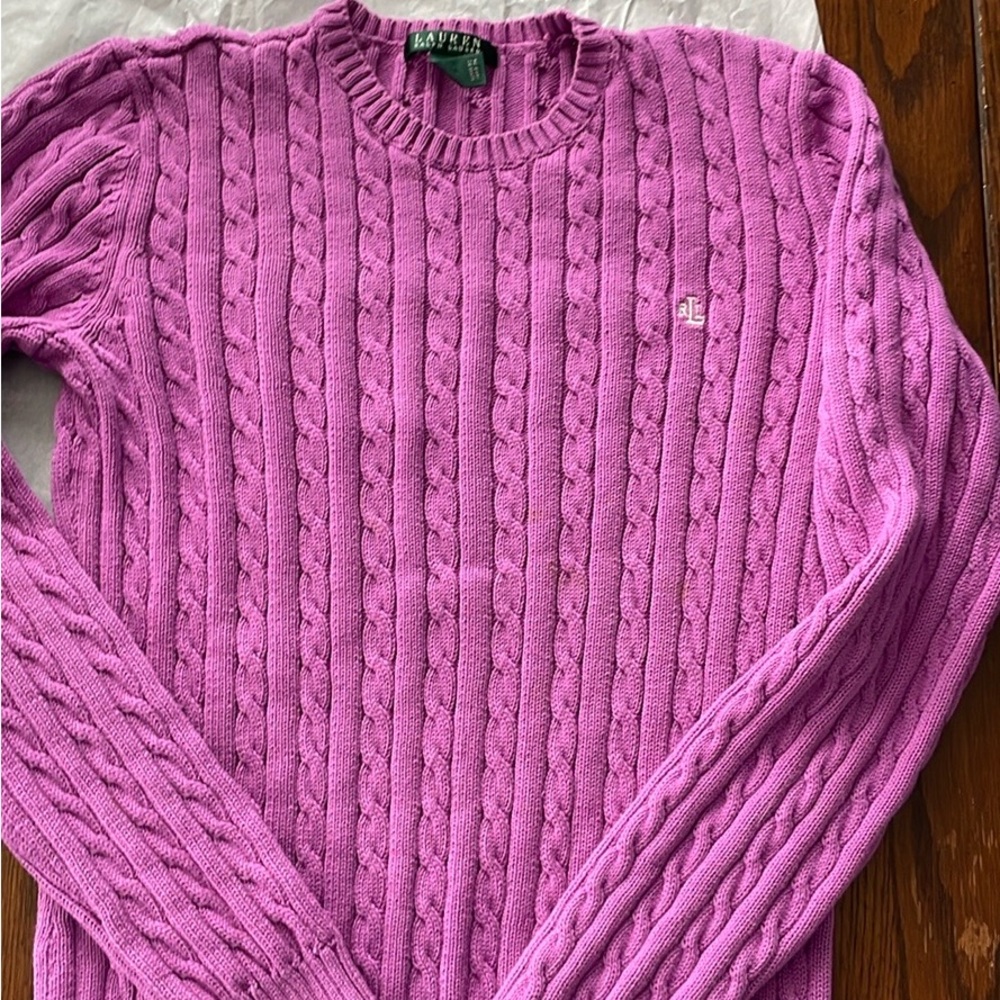 Polo by Lauren cable knit sweater